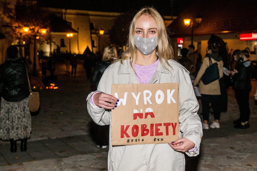 Protesty kobiet w małych miastach. Niepołomice