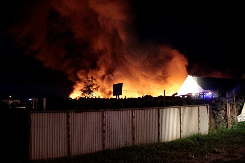 Wielki pożar pod Opolem