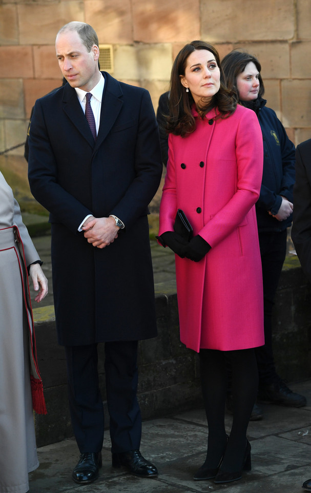 Księżna Kate Middleton i książę William z wizytą w Coventry