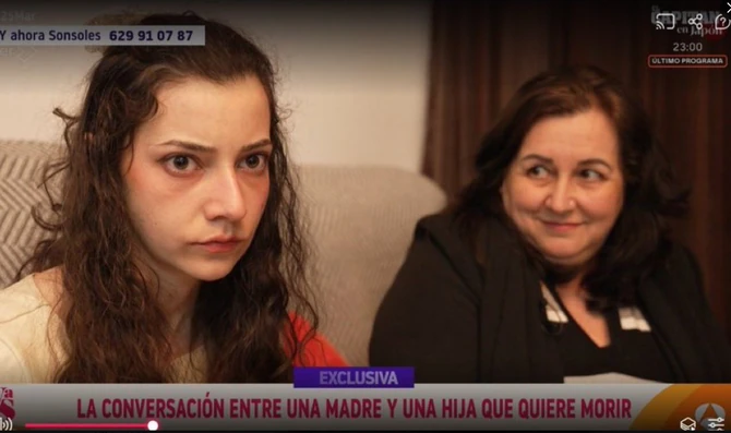 Noelija Kastiljo sa majkom pre smrti