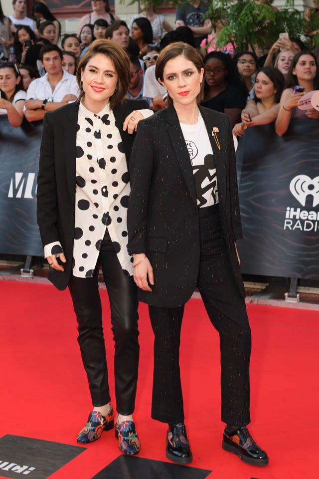 Tegan and Sara vörös szőnyeg