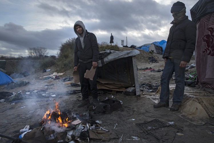 Obóz dla uchodźców w Calais