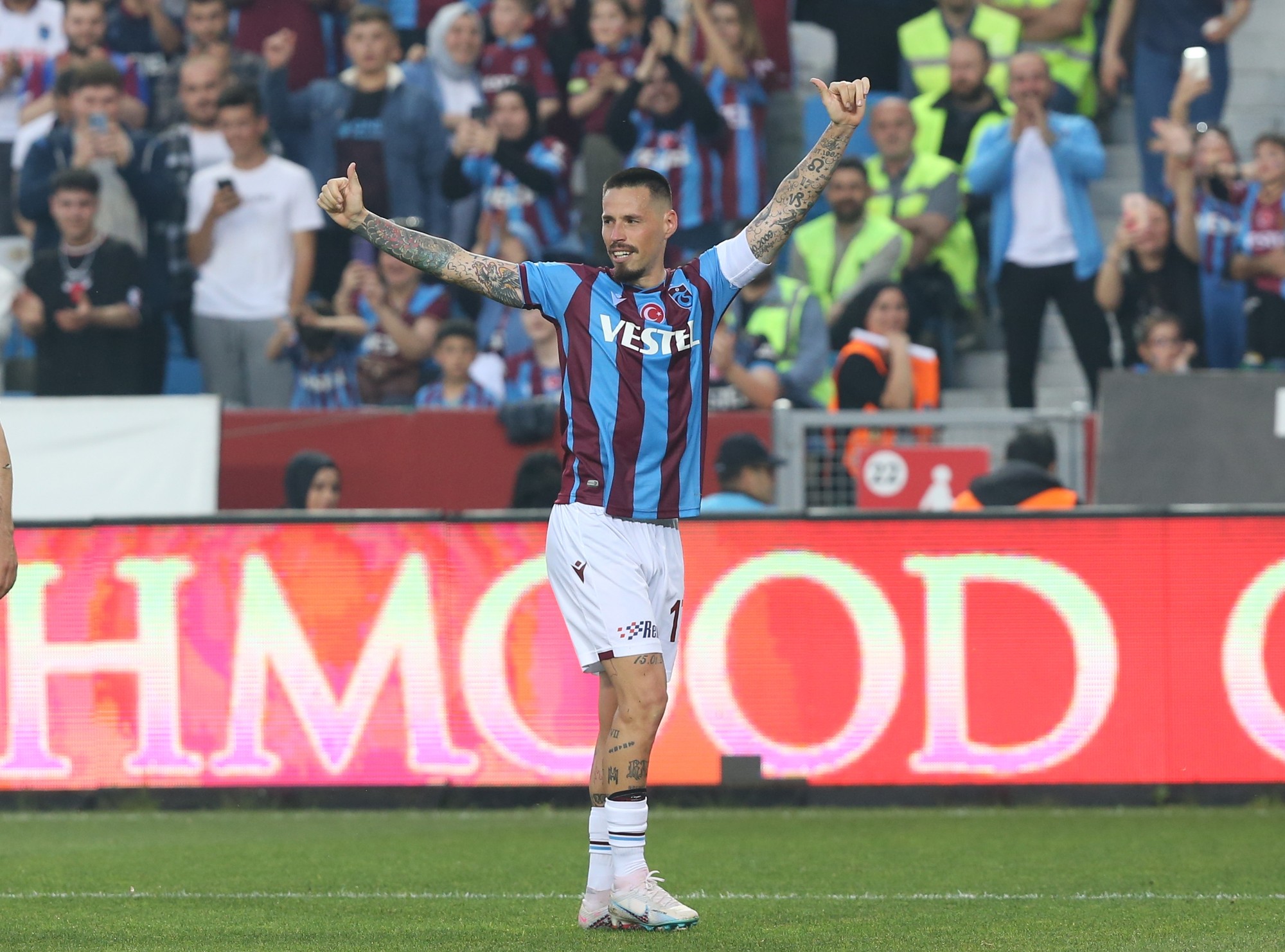 Slovenský futbalista Marek Hamšík z Trabzonsporu.