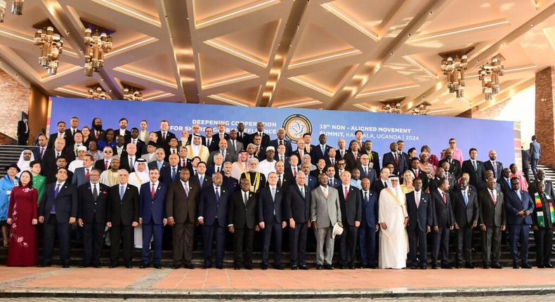 Ouganda les dirigeants africains critiquent Israël au 19e sommet des pays non-alignés