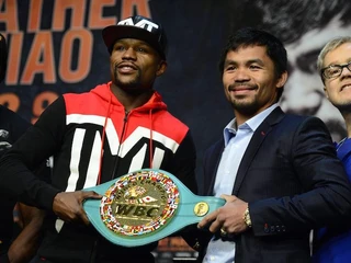 Floyd Mayweather Jr i Manny Pacquiao