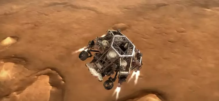 Miejsce lądowania Perseverance Rover na kolorowym zdjęciu. Tym razem... to nie zasługa NASA