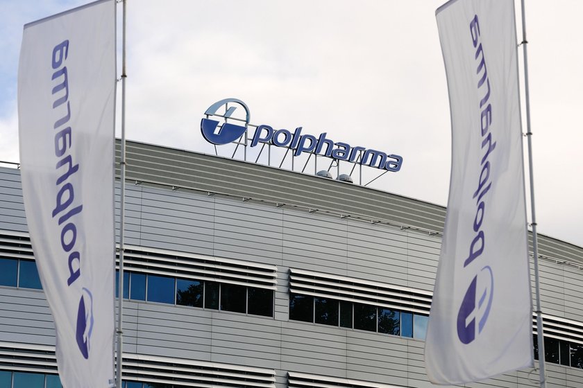 Nowoczesny budynek zakładów farmaceutycznych Polpharma - Starogard Szczeciński