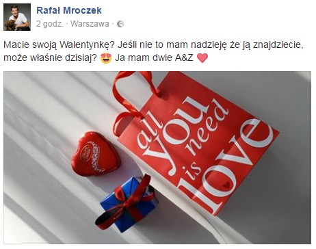 Walentynki 2017: Rafał Mroczek