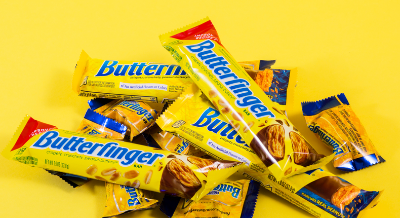 Butterfinger has a new recipe.