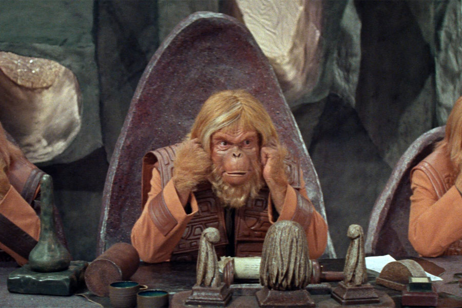 "Planeta Małp", reż. Franklin J. Shaffner, 1968 r.