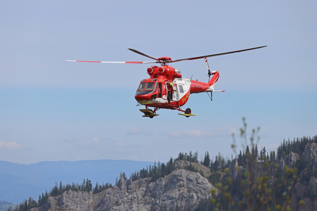 Tragedia w Tatrach. Turysta spadł z Orlej Perci