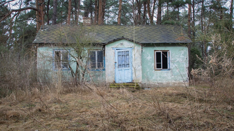 Zapomniany domek w okolicach Puszczy Kampinoskiej