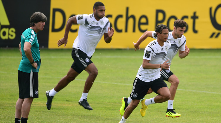 Joachim Löw rövid pórázon tartja játékosait /Fotó: AFP