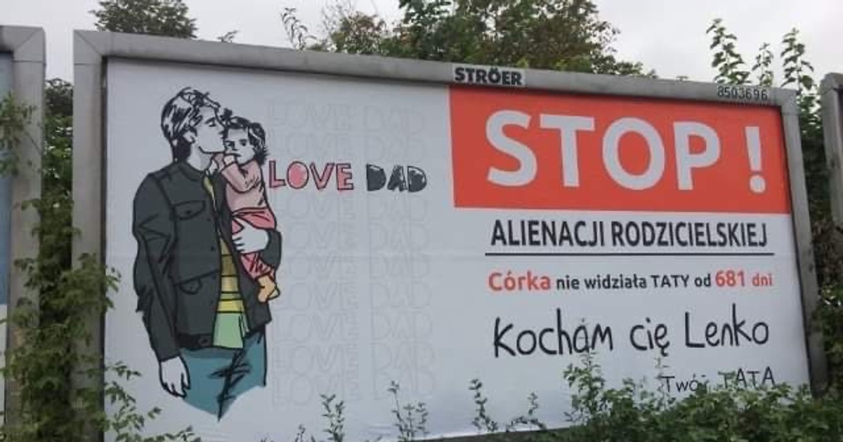 "Dzieci nie zawieszą billboardów, więc ich cierpienia nie widać". O akcji Stop Alienacji Rodzicielskiej