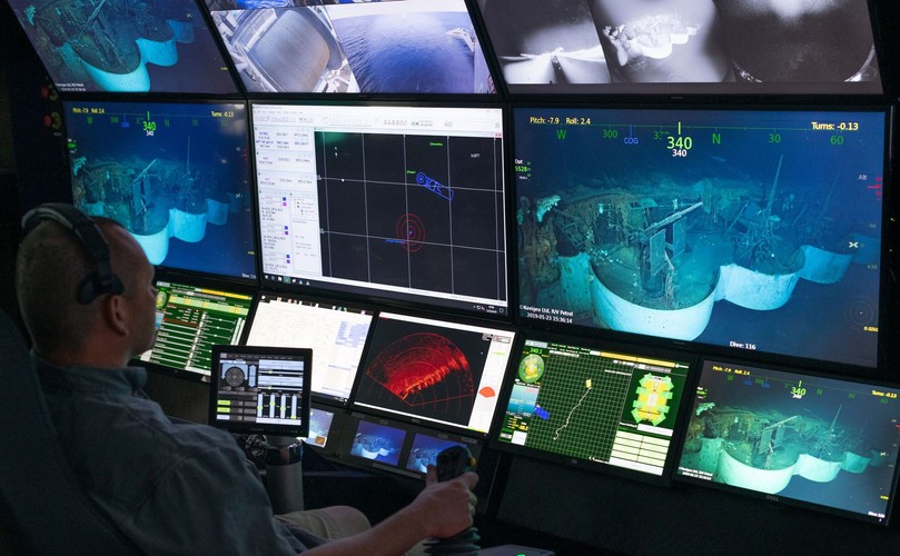 Poszukiwania wraku USS Hornet