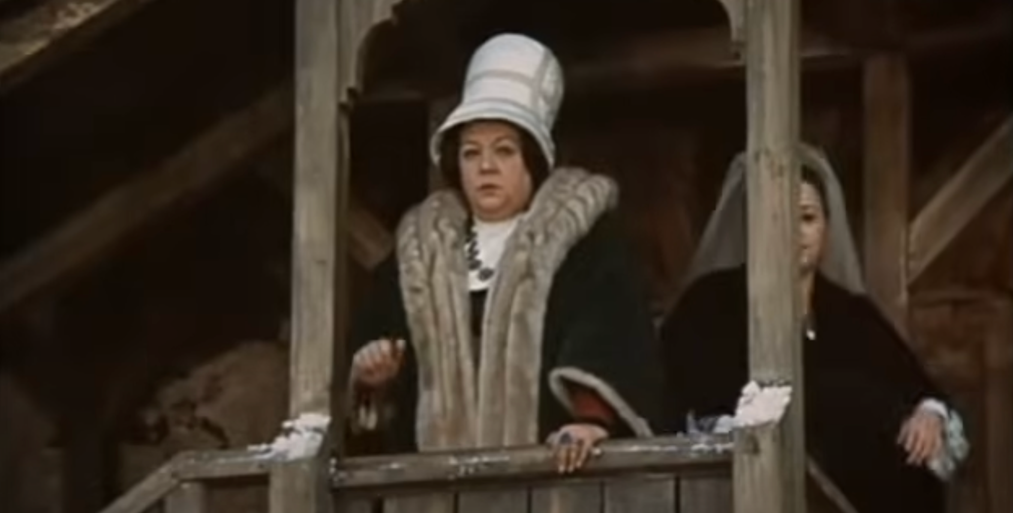 Nemecká herečka Carola Braunbock v rozprávke Tri oriešky pre Popolušku. 