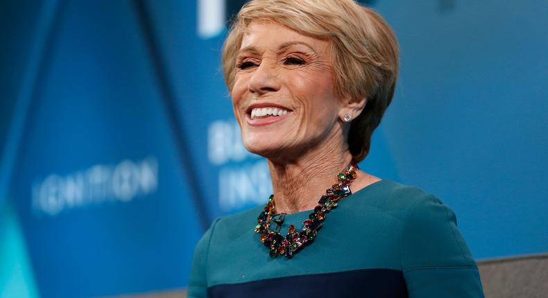 Real-estate mogul, investor, and Shark Tank star Barbara Corcoran.