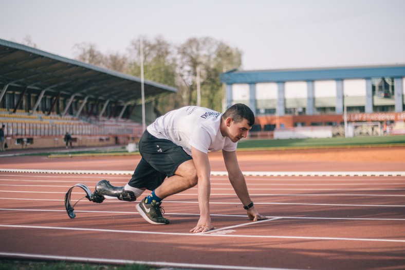 Dawid Dobkowski wystartuje w półmaratonie