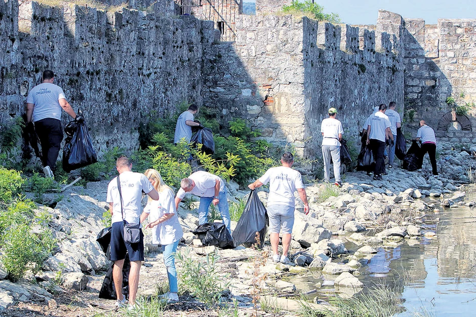 Čišćenje obale Dunava