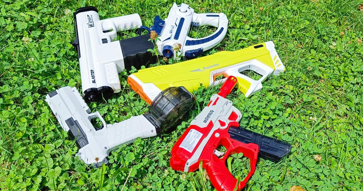 Top 5: The best electric water guns - Alternatives to Spyra under