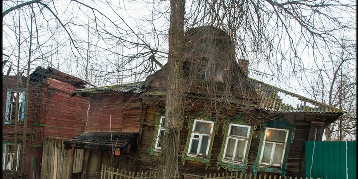 W tak żałosnych warunkach żyją ludzie pod Moskwą.