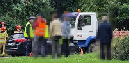 Śledczy są pewni: 38-latek chciał zabić żonę w Rybniku. Wjechał kią pod ciężarówkę