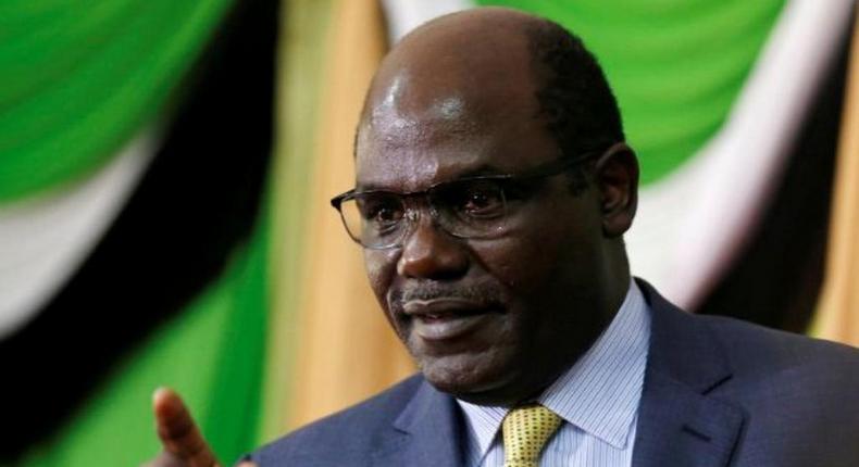 IEBC Chairman Wafula Chebukati. He has  exposed unknown details of 3 Commissioners who resigned
