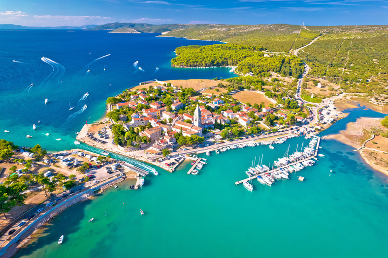Miasto Osor na wyspie Cres, Chorwacja