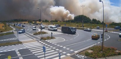 Kłęby dymu nad Lubinem! Aż trudno uwierzyć, co stoi za iście apokaliptycznym widokiem