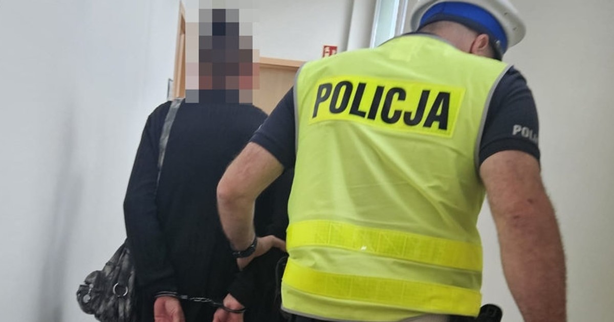 Niemka wywołała skandal na egzaminie w Szczecinie. Wyprowadzono ją w kajdankach