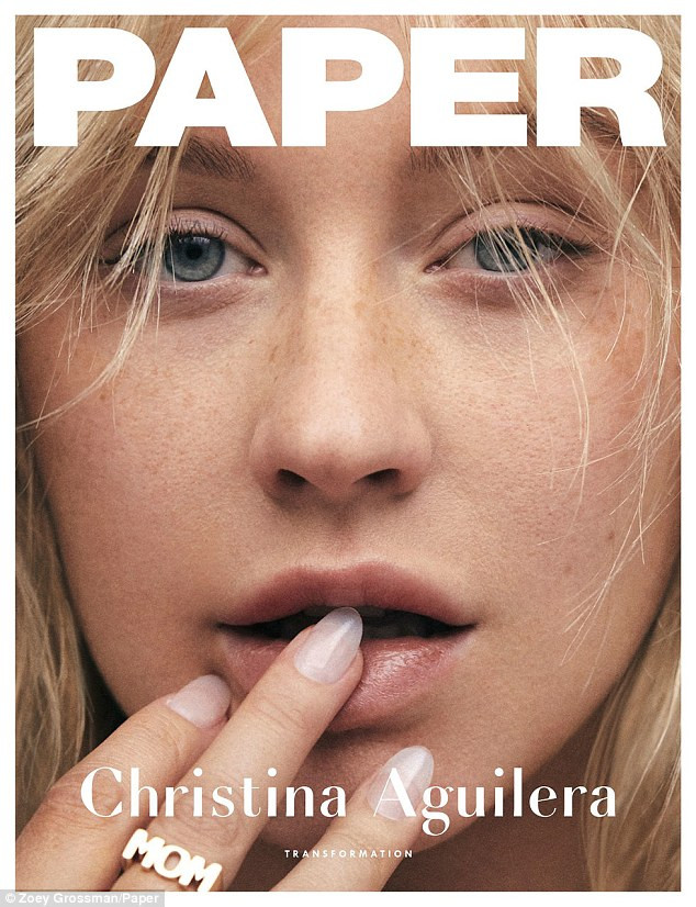 Christina Aguilera (fot. Paper Magazine)