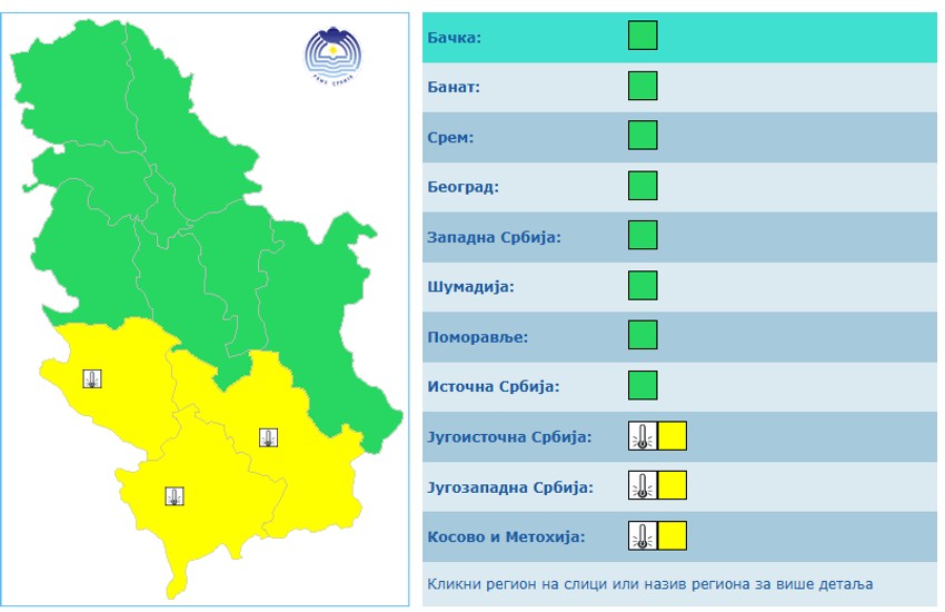 Meteo-alarm, 3. maj