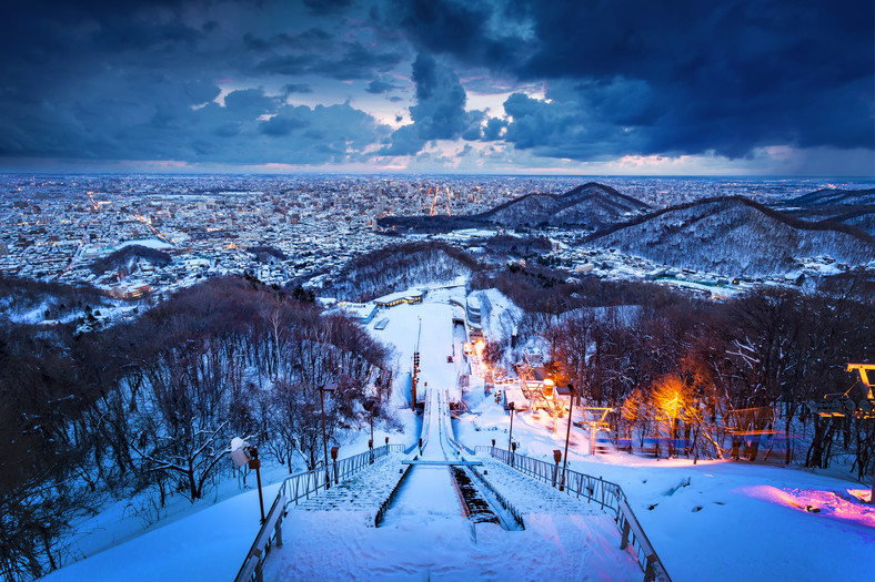 Skocznia narciarska w Sapporo, Japonia