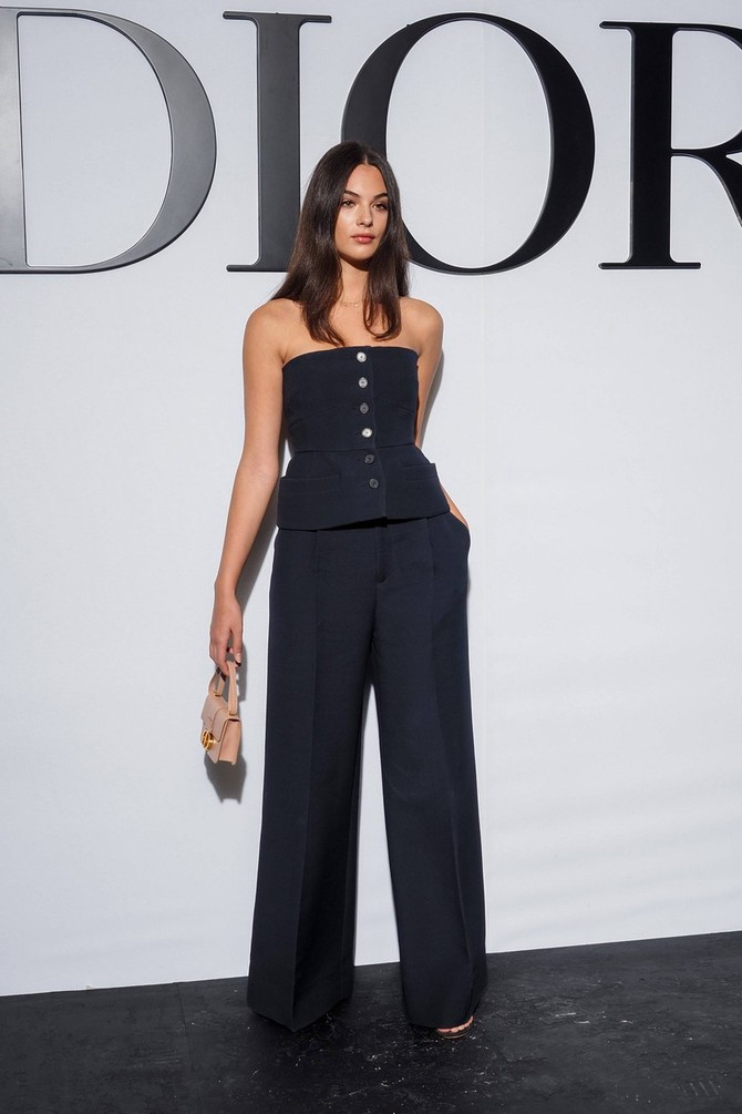 Deva Kasel bila je gošća Dior revije 