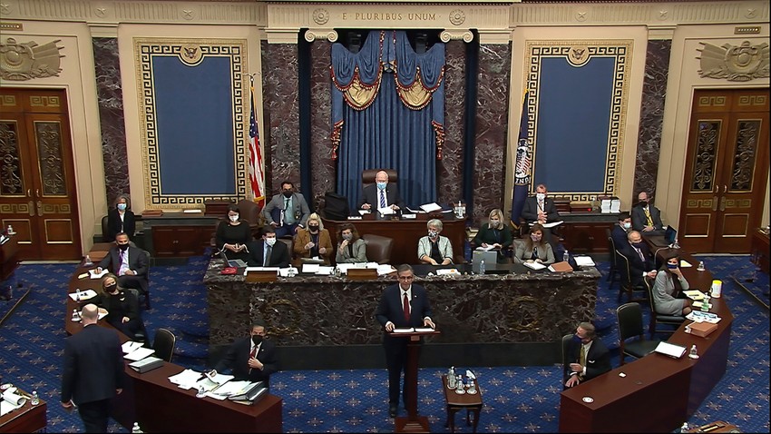 Senatori na suđenju Trampu 