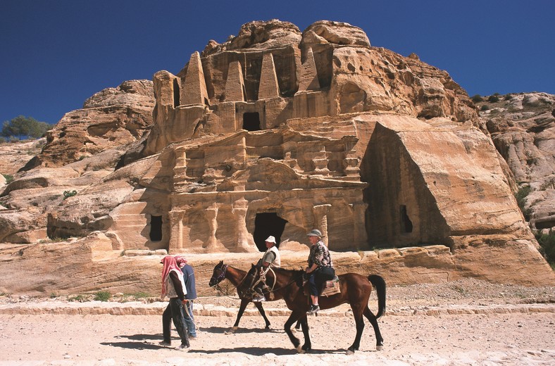 Grobowce, Petra, Jordania