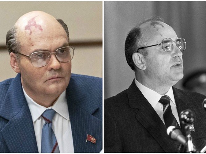 Dejvid Densik kao Mihail Gorbačov