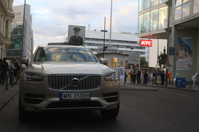 Volvo XC90 D5 w Berlinie