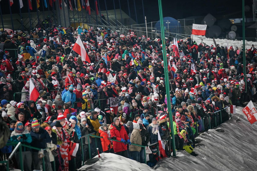 Kibice, skoki, zakopane