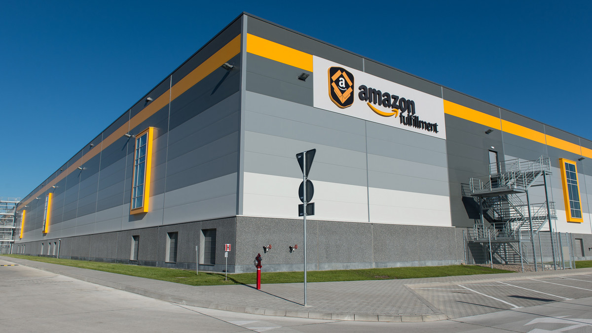 BIELANY WROCŁAWSKIE AMAZON CENTRUM LOGISTYCZNE OTWARCIE (Centrum logistyczne)