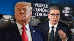 Donald Tramp i Aleksandar Vučić