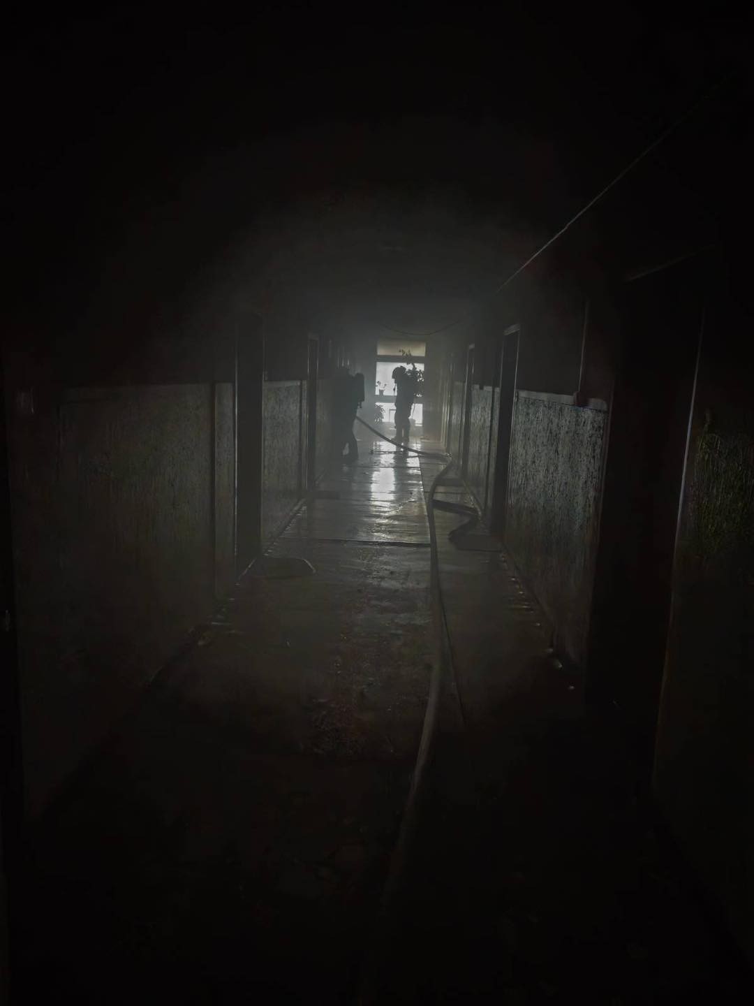 Požiar bytu na Medveďovej ulici v Bratislave v Petržalke.