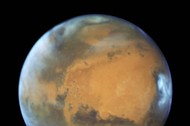 mars z teleskopu hubble'a