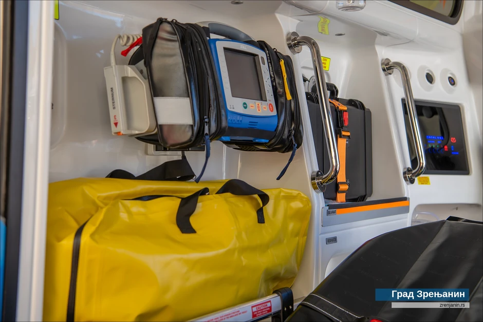 Novo vozilo hitne pomoći u Zrenjaninu