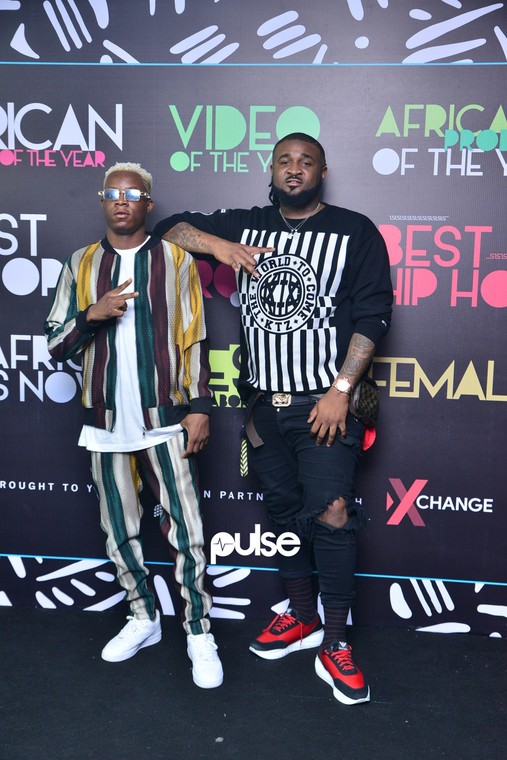 Terri and Ceeza Milli both won best collaboration with Wizkid for the song 'Soco' 