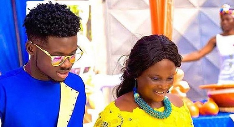 Kuami Eugene and mother