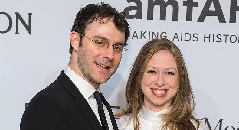 Chelsea Clinton and hubby, Marc Mezvinsky