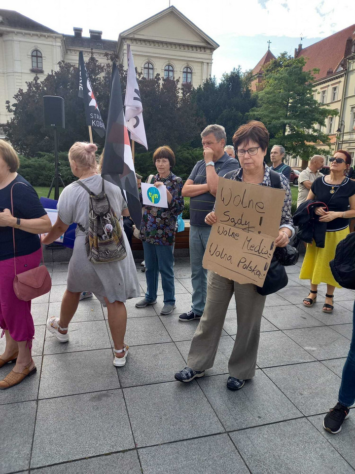 Protesty w Bydgoszczy