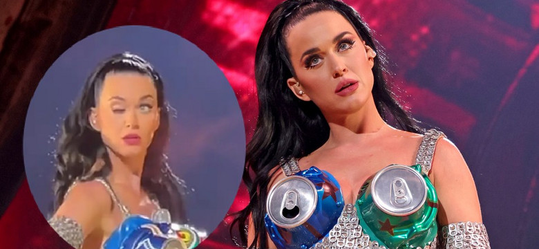 Dziwne zachowanie Katy Perry podczas koncertu. W sieci zaroiło się od teorii spiskowych