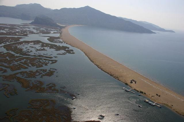 Galeria Turcja - "Zielony" Dalyan z lotu ptaka, obrazek 10